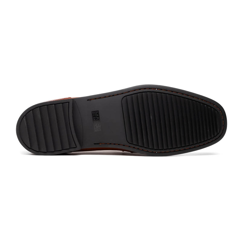Marco Di Milano Ravello Cognac Leather Oxfords