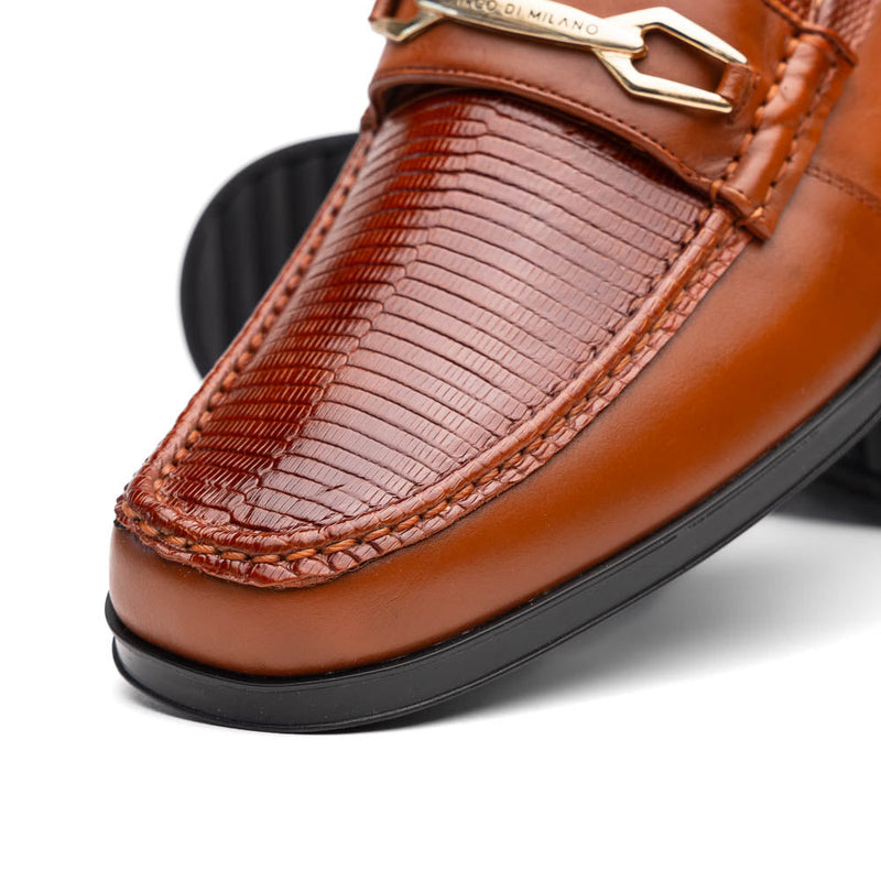 Marco Di Milano Ravello Cognac Leather Oxfords