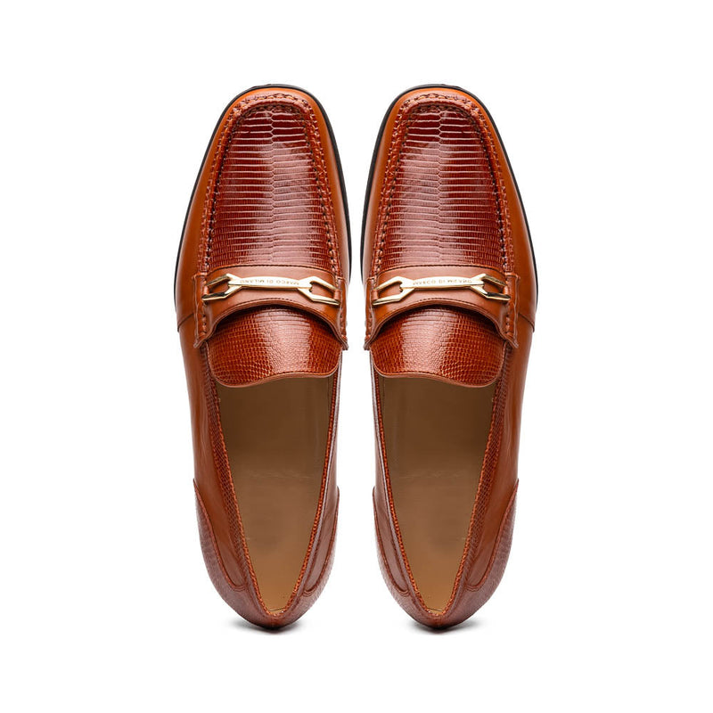 Marco Di Milano Ravello Cognac Leather Oxfords