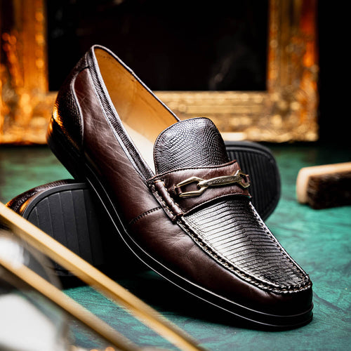 Marco Di Milano Ravello Brown Leather Dress Shoe