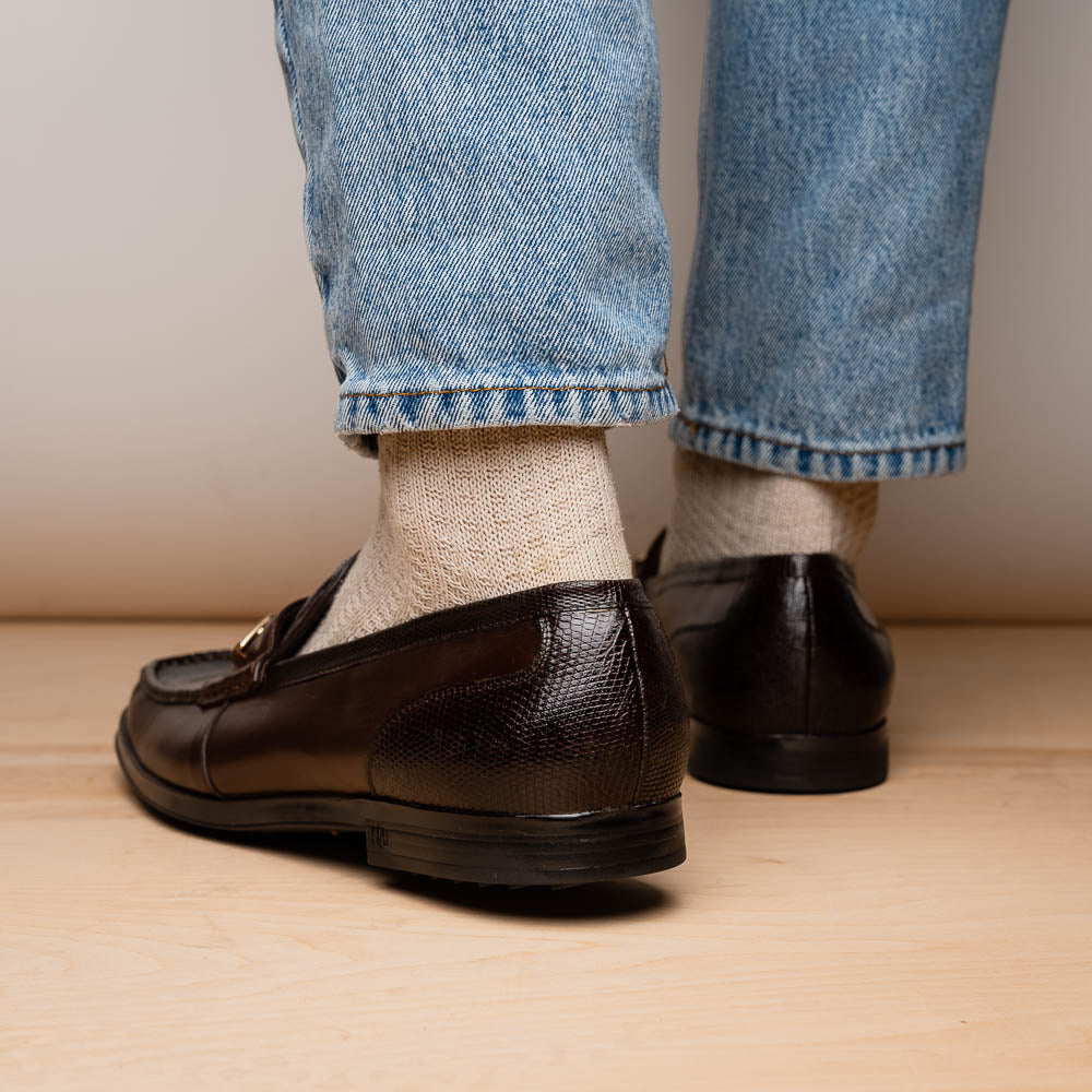 Marco Di Milano Ravello Brown Leather Dress Shoe