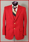 Mens Cheaped Price Suit Jackets Regular $399 Men's Hot Red 2 Button Cheap Priced Blazer Jacket For Men Sportcoats