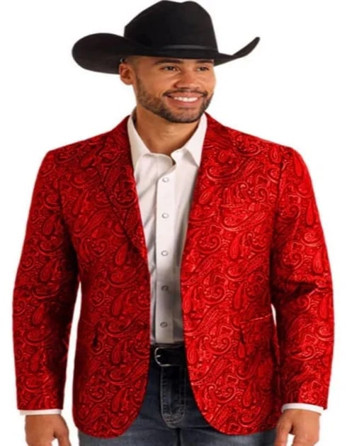Western Blazers - Saco Vaquero Para Hombre - Paisley Blazer in 6 colors