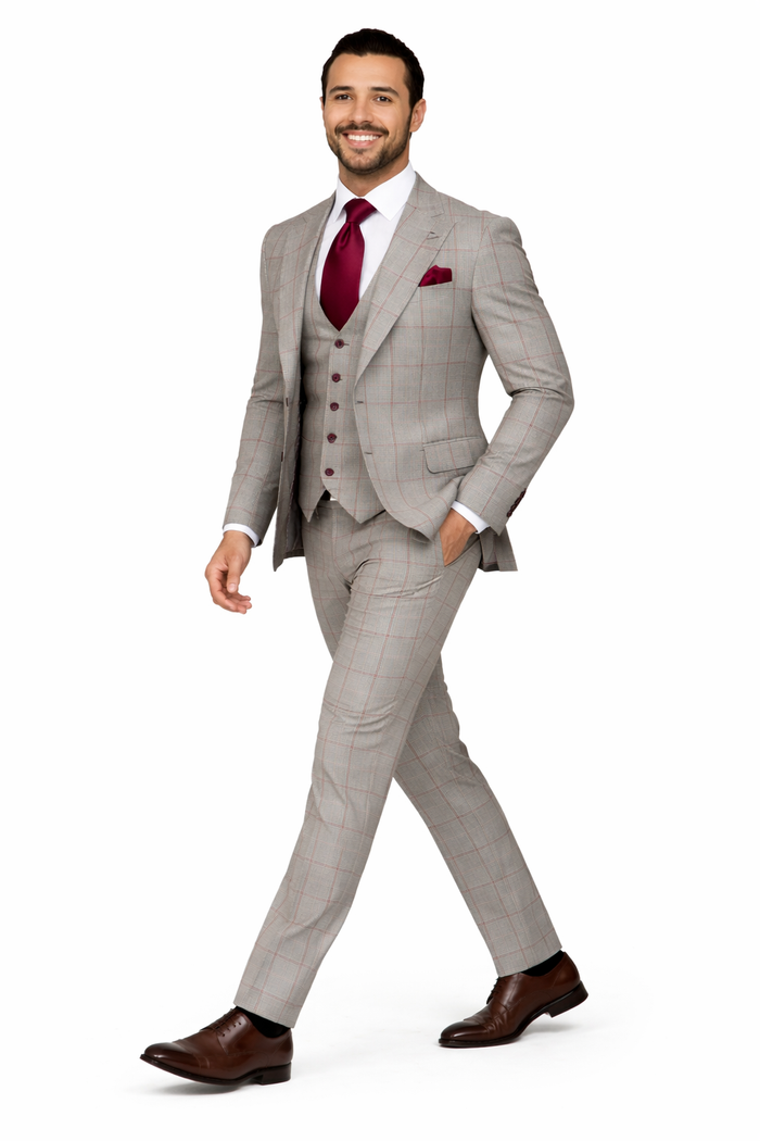 Rossi Man RM1854 Tom Men's Slim Fit Suit for Men