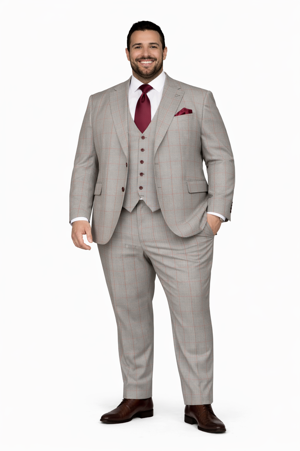 Rossi Man RM1854 Tom â€“ Men's Slim Fit Suit for Men
