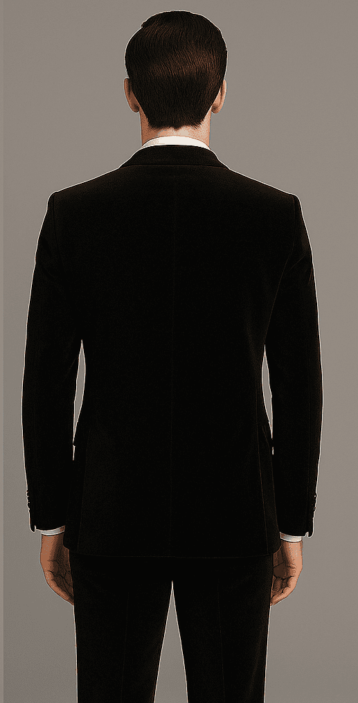 Rossi Man Leo RM1905 â€“ Elegant Black Designer Suit for Men | Formal
