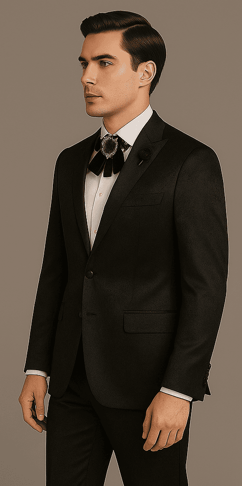 Rossi Man Leo RM1907 â€“ Men's Modern Slim Fit 2-Piece Suit | Stylish Formal