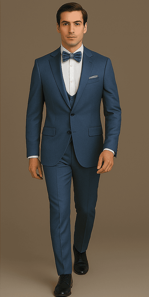 Rossi Man Leo Tuxedo RM1387 – Elegant Slim Fit Formal Wear for Men | Stylish Tuxedo Suit