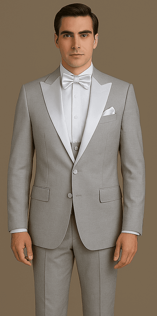 Rossi Man Leo Tuxedo RM1389 â€“ Classic Slim Fit Men's Tuxedo