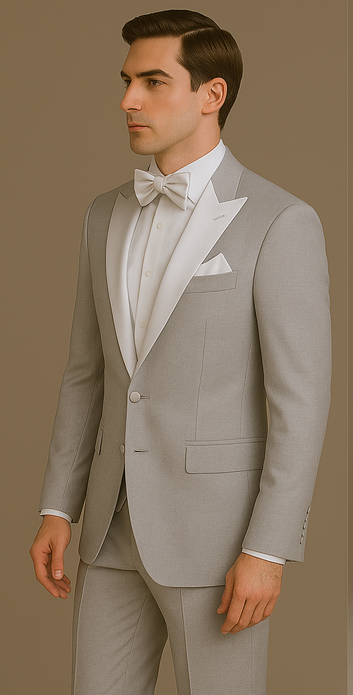 Rossi Man Leo Tuxedo RM1389 â€“ Classic Slim Fit Men's Tuxedo