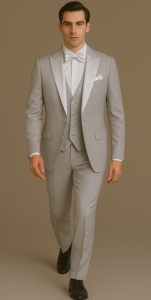 Rossi Man Leo Tuxedo RM1389 â€“ Classic Slim Fit Men's Tuxedo