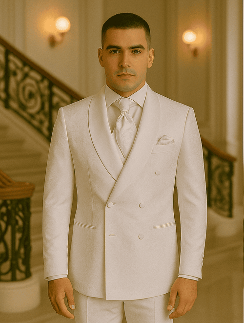 Rossiman Rossi Men's Dress Suit – Classic Tailored Formalwear