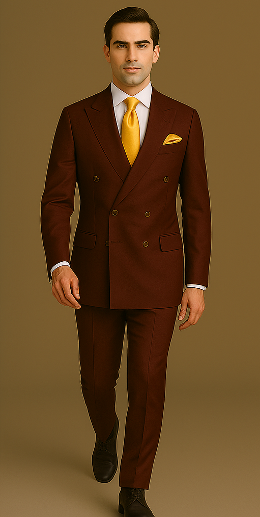 Rossi Man Milano RM1174 â€“ Modern Fit Business Suit for Men | Professional & Stylish Attire