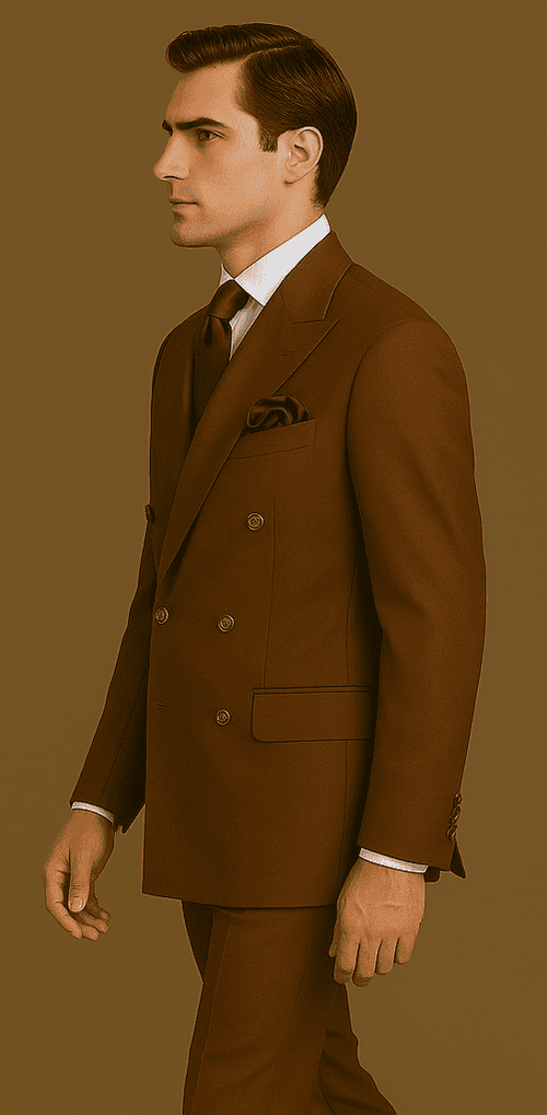 Rossi Man Milano RM1373 – Men's Slim Fit 3-Piece Suit | Modern Formal