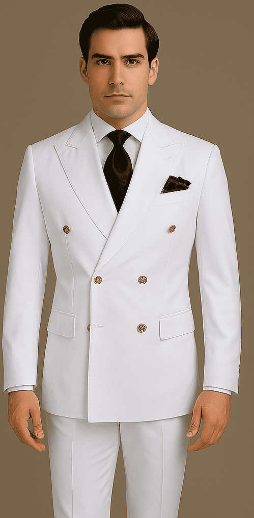 Rossi Man Milano RM1374 – Men's Modern 3-Piece Suit | Stylish Formal Wear Set