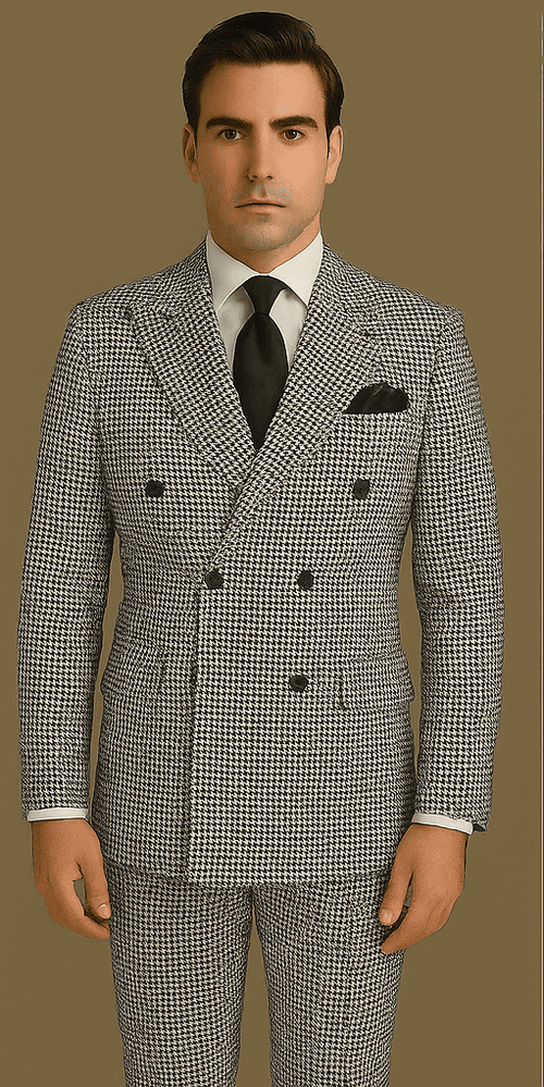 Rossi Man Milano RM1588 â€“ Men's Modern 3-Piece Slim Fit Suit | Stylish Formal Outfit