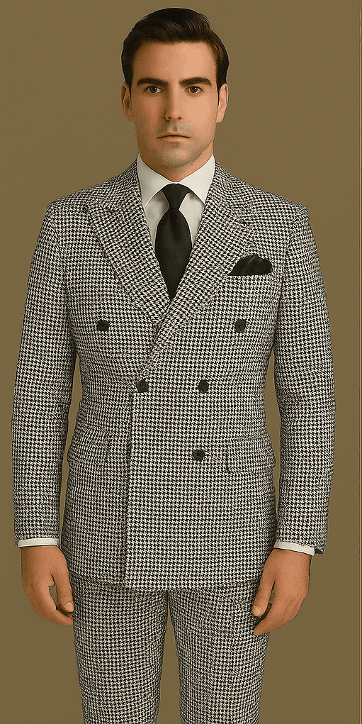 Rossi Man Milano RM1588 â€“ Men's Modern 3-Piece Slim Fit Suit | Stylish Formal Outfit
