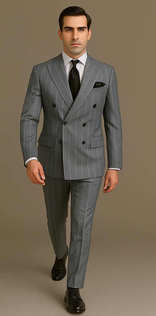 Rossi Man Milano RM1726 â€“ Men's Modern Fit 3-Piece Suit | Stylish Formal