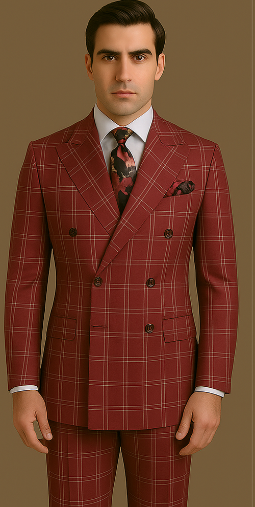 Rossi Man Milano RM1827 â€“ Classic Tailored Men's Suit |  Formal Style