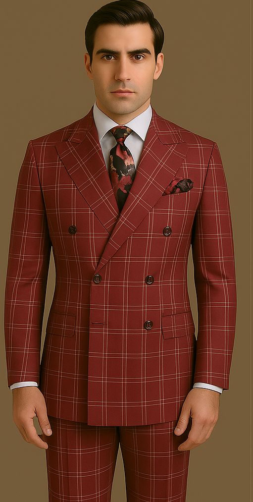 Rossi Man Milano RM1827 â€“ Classic Tailored Men's Suit |  Formal Style