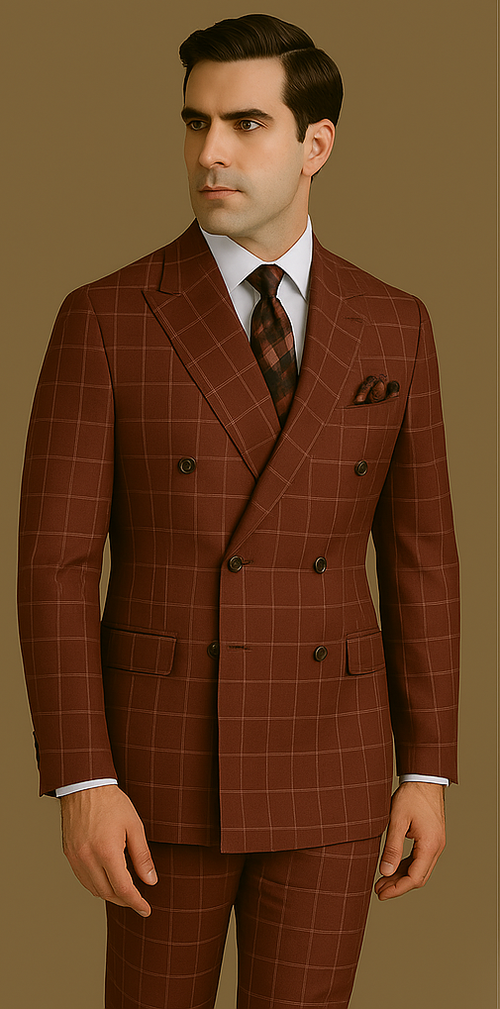 Rossi Man Milano RM1827 – Classic Tailored Men's Suit |  Formal Style