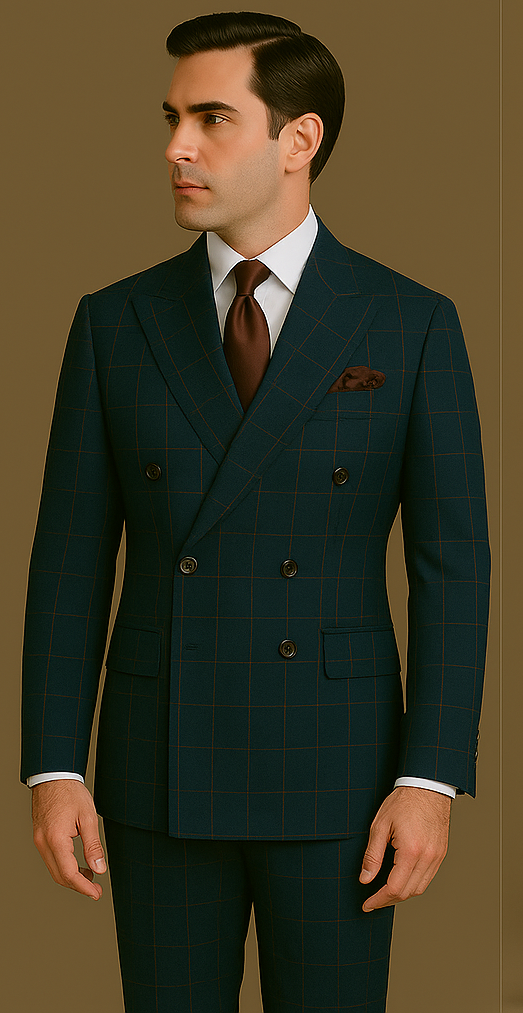 Rossi Man Milano RM1831 Classic Tailored Mens Suit | Formal Wear