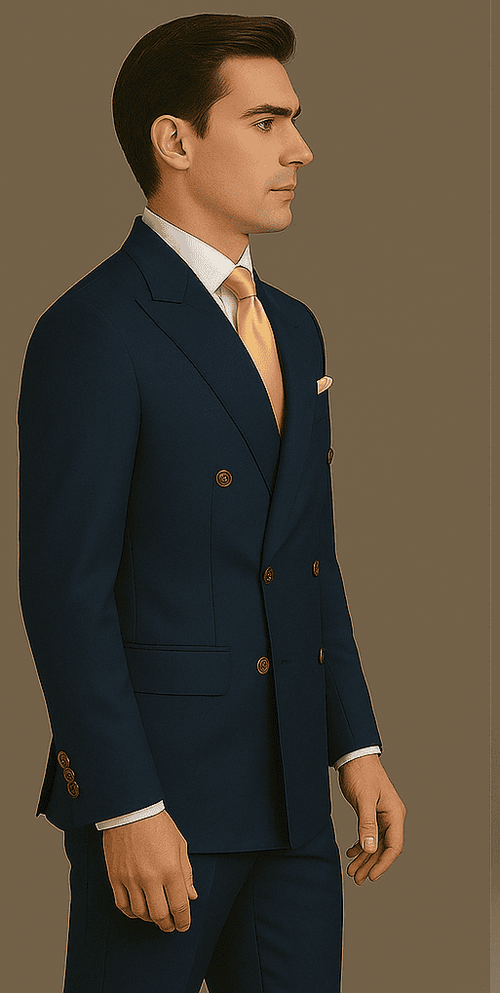 Rossi Man RM1102 – Milano Collection Modern Fit Suit for Men | Stylish Formal Wear