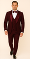 Rossi Man RM1253 â€“ Formal 3-Piece Smoking Style Tuxedo for Men