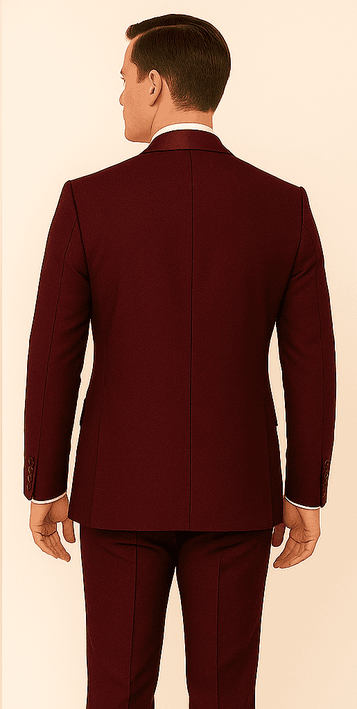 Rossi Man RM1253 â€“ Formal 3-Piece Smoking Style Tuxedo for Men