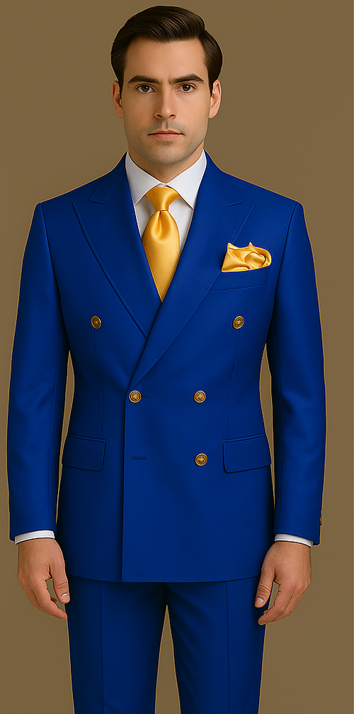 Rossi Man RM1375 â€“ Milano Series Modern 3-Piece Suit for Men