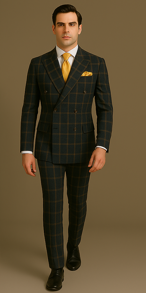 Rossi Man RM1790 – Elegant Slim Fit Milano Suit for Men | Stylish Formal Attire