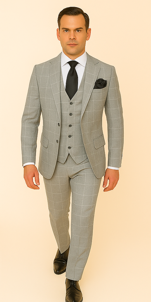 Rossi Man RM1851 Tom – Men's Slim Fit Suit for Modern Elegance
