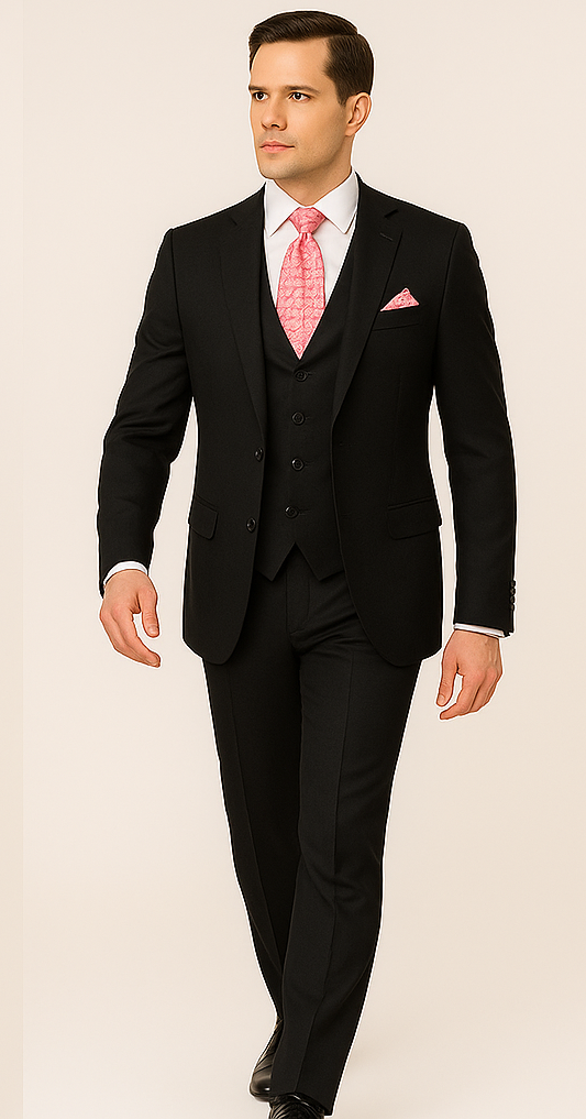 Rossi Man Remo RM1757 â€“ Men's Tailored Fit Suit for  Modern Style