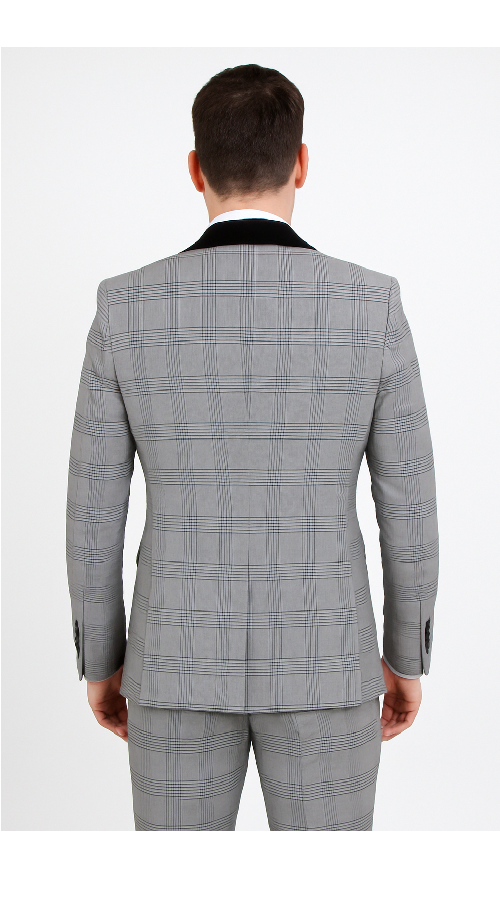 Rossi Man RM1295 â€“ Classic 3-Piece Smoking Tuxedo for Men