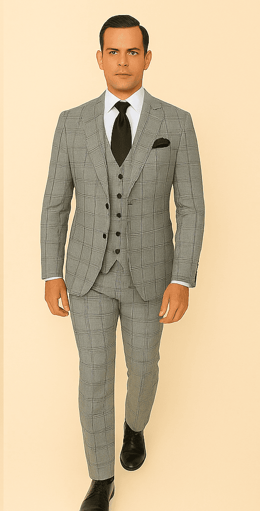 Rossi Man Tom RM1855 â€“ Elegant Men's Tailored Suit for Formal Occasions