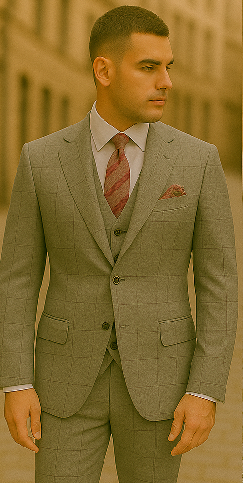 Rossiman Men's Dress Suit – Timeless Classic Formal Suit for Men