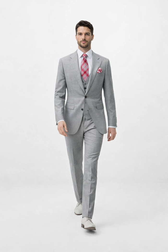 Rossiman Men's Dress Suit Timeless Classic Formal Suit for Men