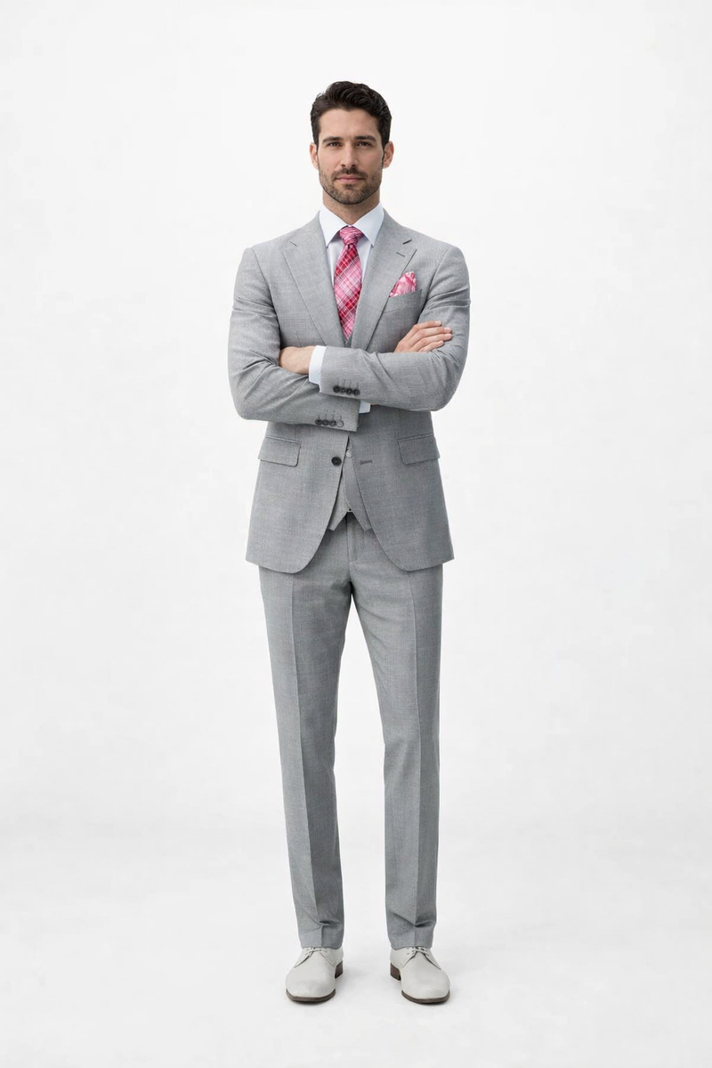 Rossiman Men's Dress Suit Timeless Classic Formal Suit for Men