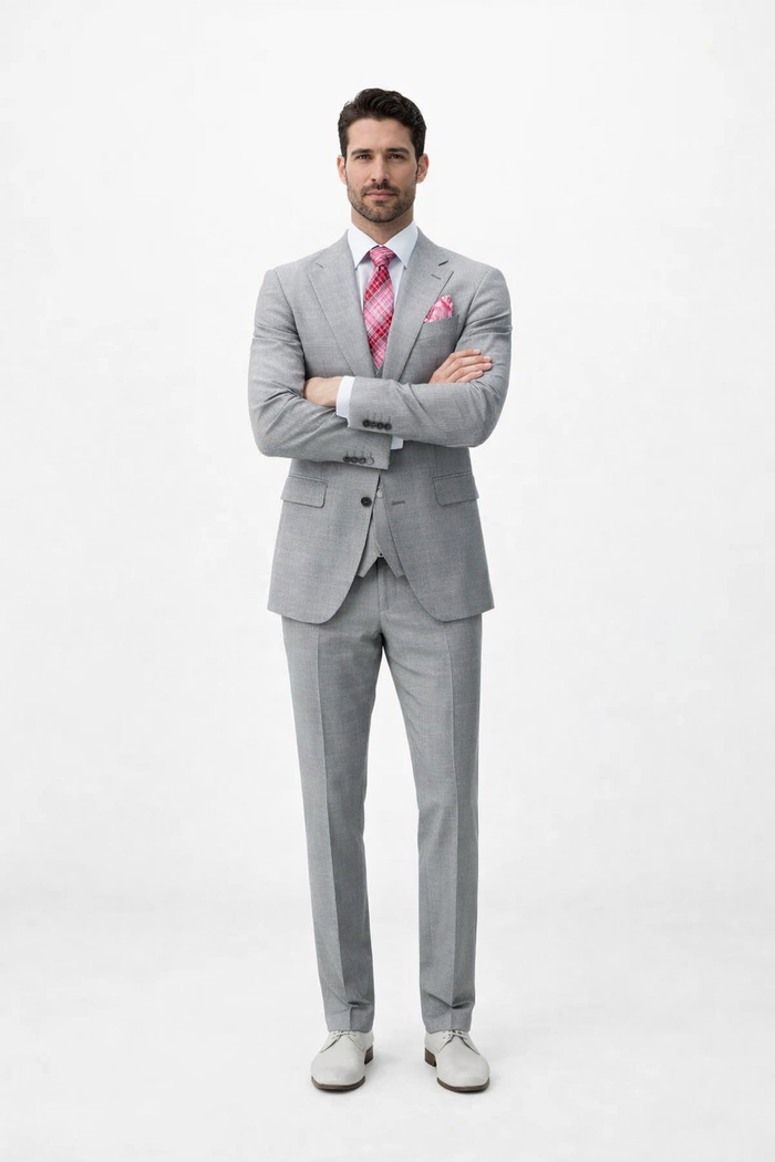 Rossiman Men's Dress Suit Timeless Classic Formal Suit for Men