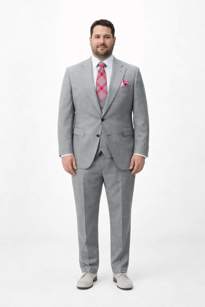 Rossiman Men's Dress Suit Timeless Classic Formal Suit for Men