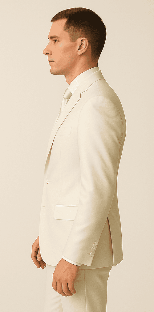 Rossiman Menâ€™s Royal Blue Glossy Sateen Suit â€“ Bold & Refined Look