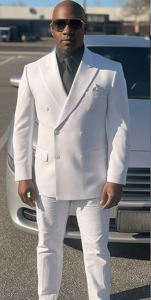 Rossiman Rossi Man Men's Tailored Dress Suit â€“ Premium Formalwear