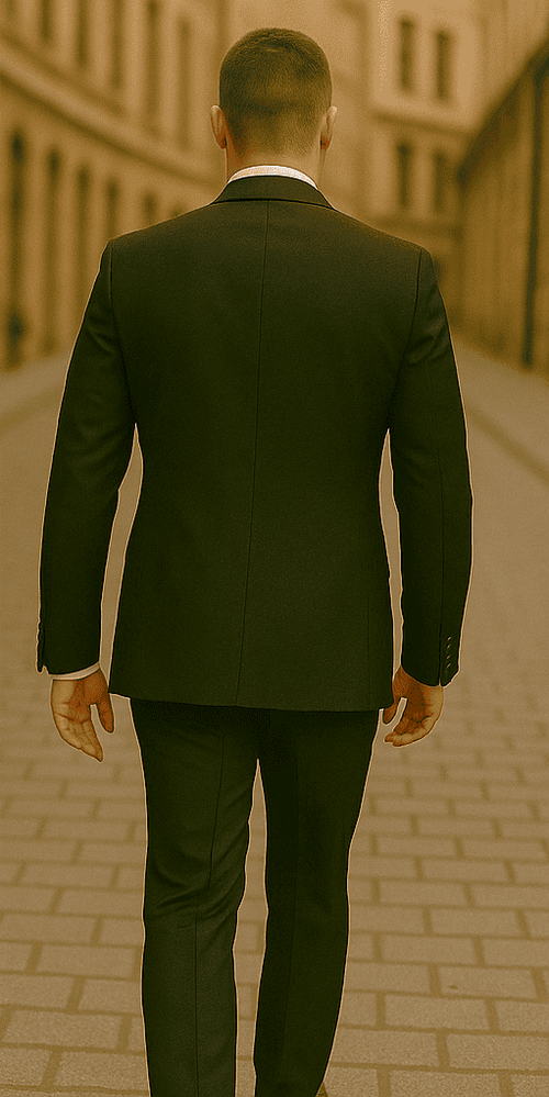 Rossiman Rossi Men's Formal Suit – Stylish Tailored Dress Suit by Rossi Man