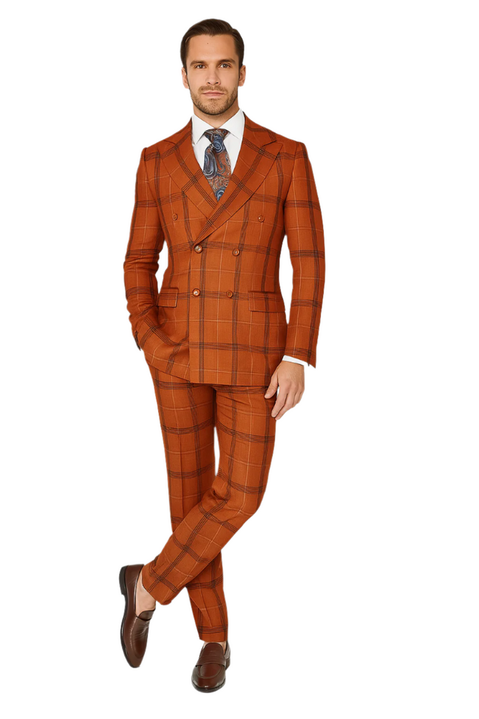 Rossiman Suits For Sale -  Mens Designer Suit - Fashion Suits - Fancy Khaki Suits
