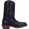 Dan Post Mens Albuquerque 12 Round Toe Black Leather Cowboy Boot