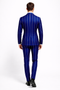 Royal Blue Pinstripe Suit