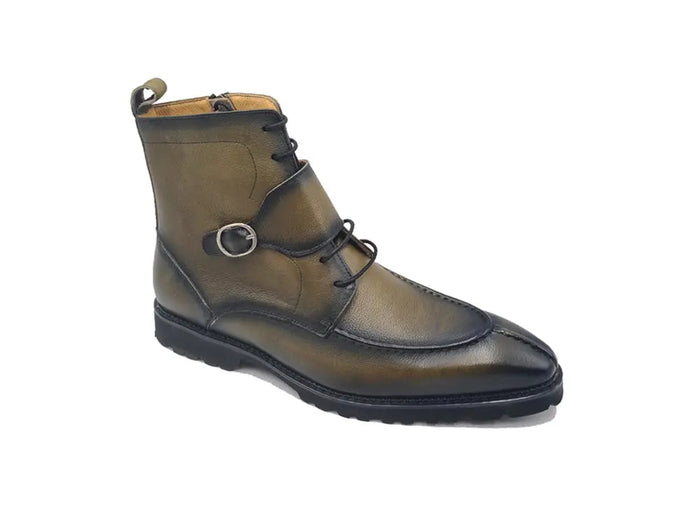 Carrucci Rugged Split Toe Lace-up Boot