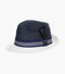 JALEN FEDORA Poly Braided Pinch Front Hat