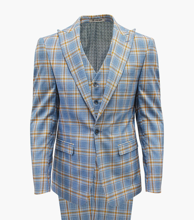 LEMOND 3 Piece Vested Suit