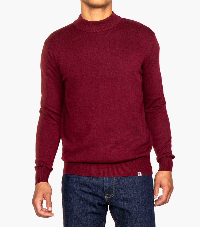 ASHER Mock Neck Sweater